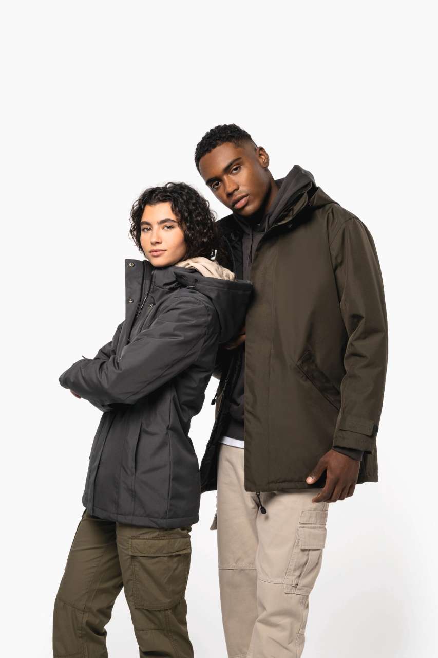 QUILTED PARKA - Beige - Additional