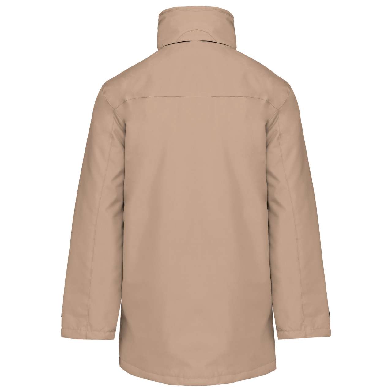 QUILTED PARKA - Beige - Main
