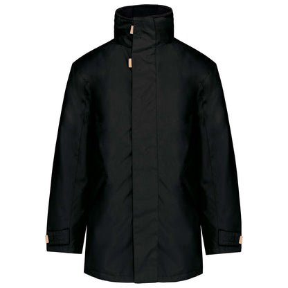 QUILTED PARKA - Black - Main