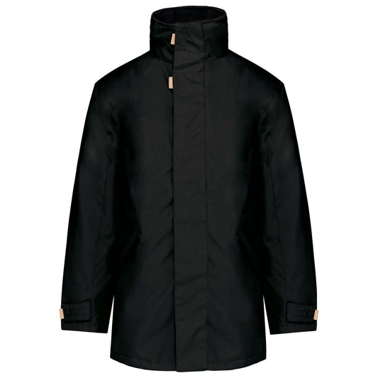 QUILTED PARKA - Black - Main