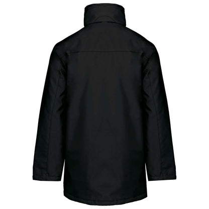 QUILTED PARKA - Black - Additional