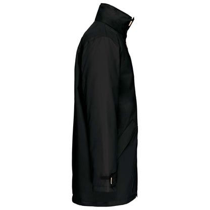 QUILTED PARKA - Black - Additional