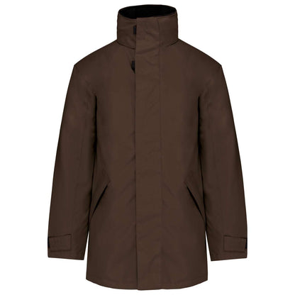QUILTED PARKA - Chocolate - Additional