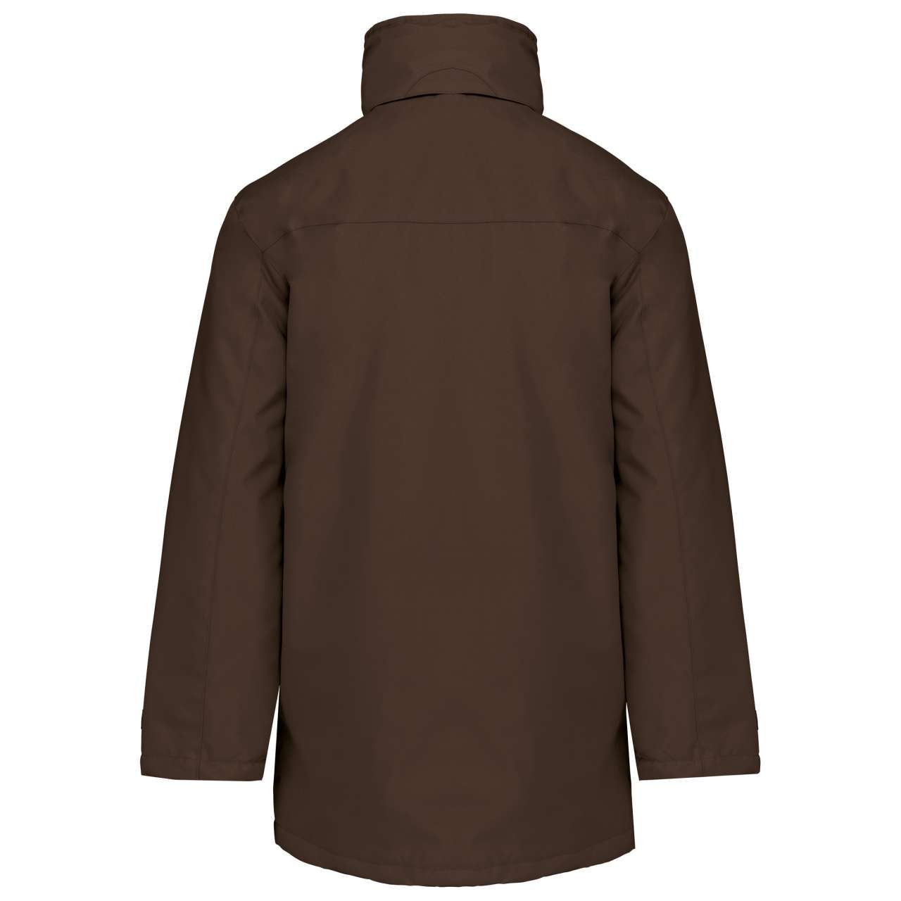 QUILTED PARKA - Chocolate - Main