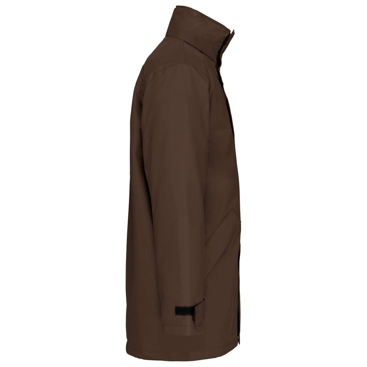 QUILTED PARKA - Chocolate - Additional
