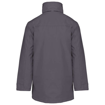 QUILTED PARKA - Convoy Grey - Main