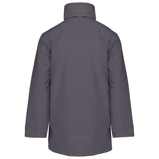 QUILTED PARKA - Convoy Grey - Main