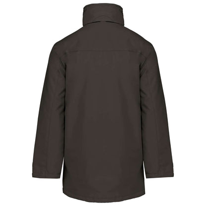 QUILTED PARKA - Dark Grey - Main