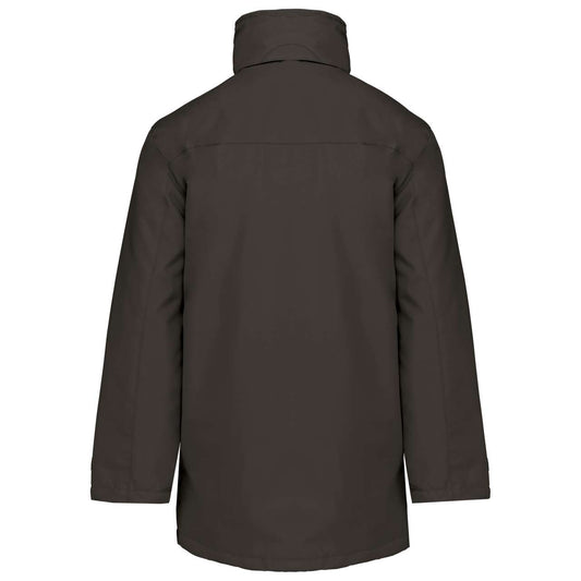 QUILTED PARKA - Dark Grey - Main