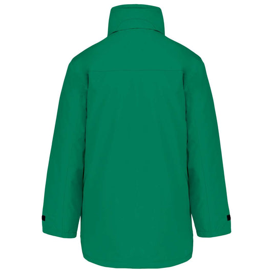 QUILTED PARKA - Kelly Green - Main