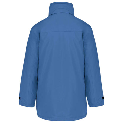 QUILTED PARKA - Light Royal Blue - Main