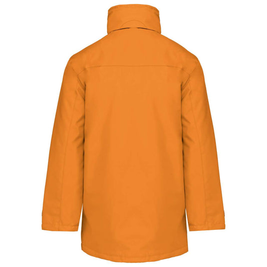 QUILTED PARKA - Orange - Main