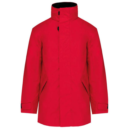 QUILTED PARKA - Red - Additional