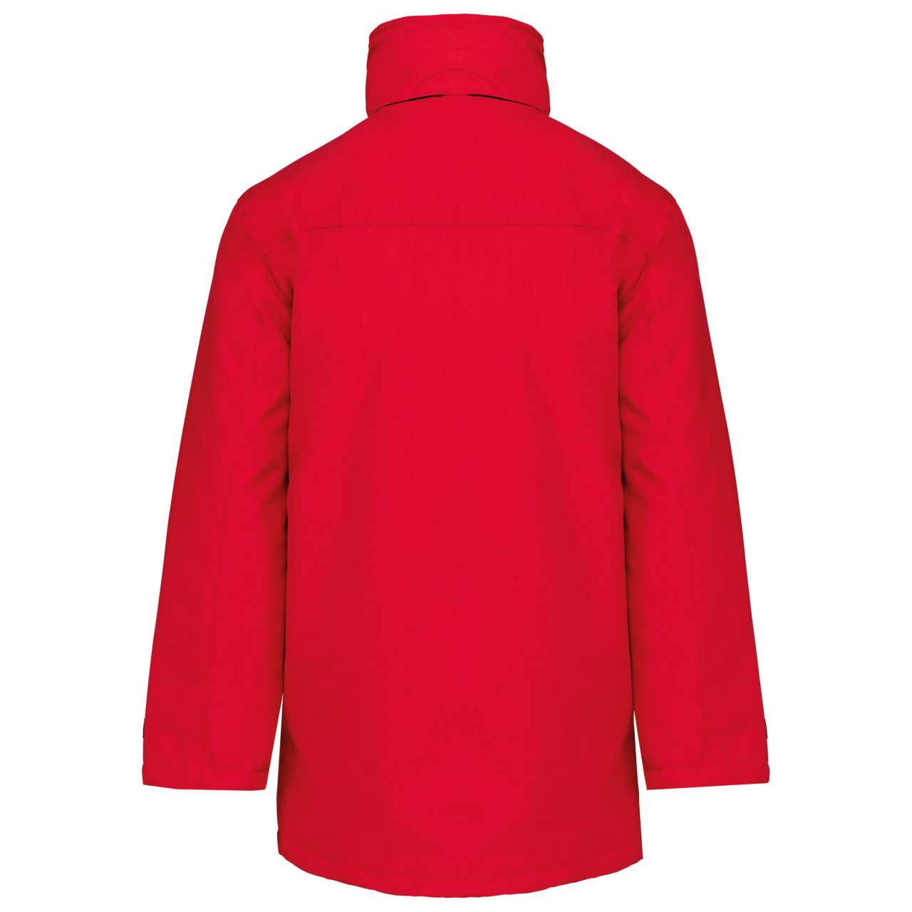 QUILTED PARKA - Red - Main