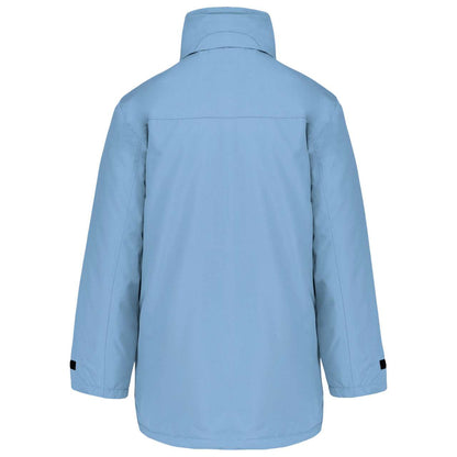QUILTED PARKA - Sky Blue - Main