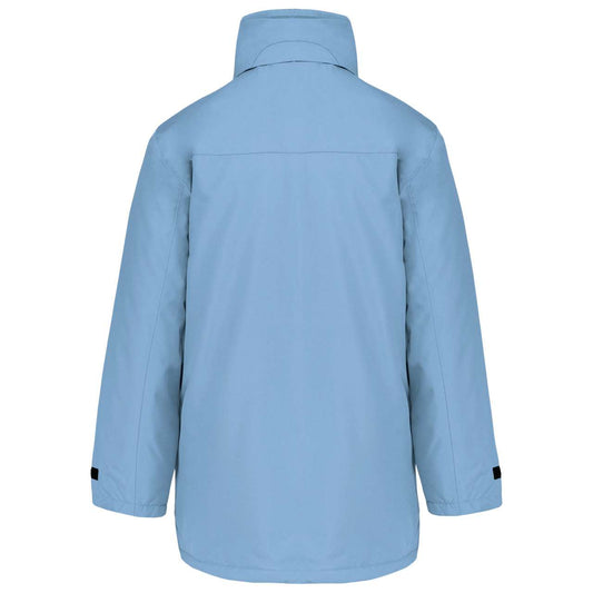 QUILTED PARKA - Sky Blue - Main
