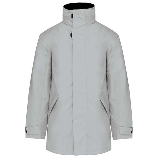 QUILTED PARKA - Snow Grey - Main