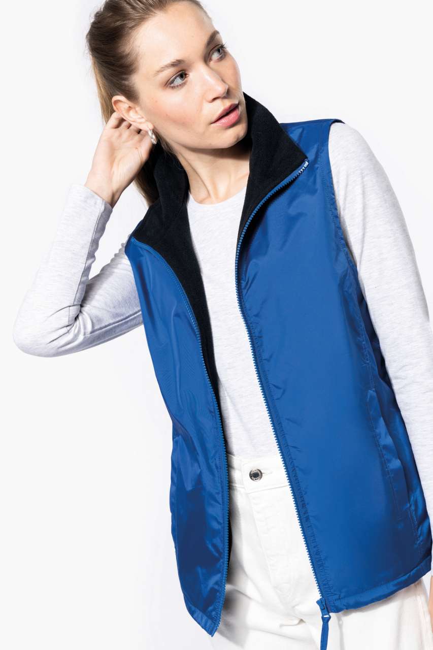 RECORD - FLEECE LINED BODYWARMER - Black/Grey - Additional