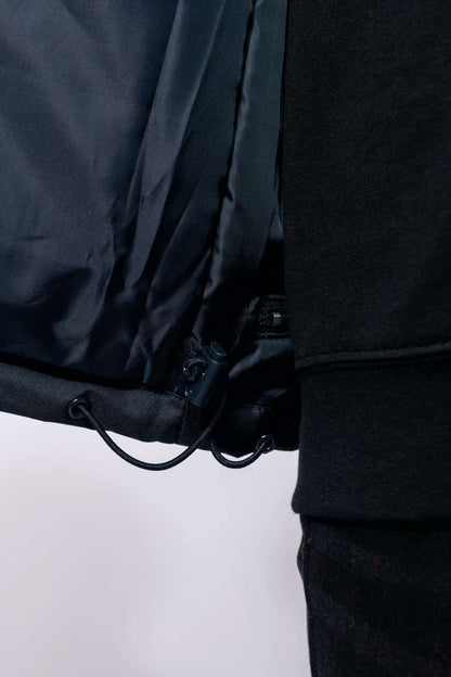 FACTORY - DETACHABLE-SLEEVED BLOUSON JACKET - Black - Additional