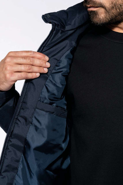 FACTORY - DETACHABLE-SLEEVED BLOUSON JACKET - Black - Additional