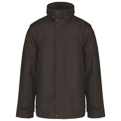 FACTORY - DETACHABLE-SLEEVED BLOUSON JACKET - Dark Grey - Additional