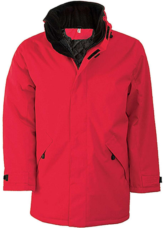 KIDS' PARKA - Red - Main