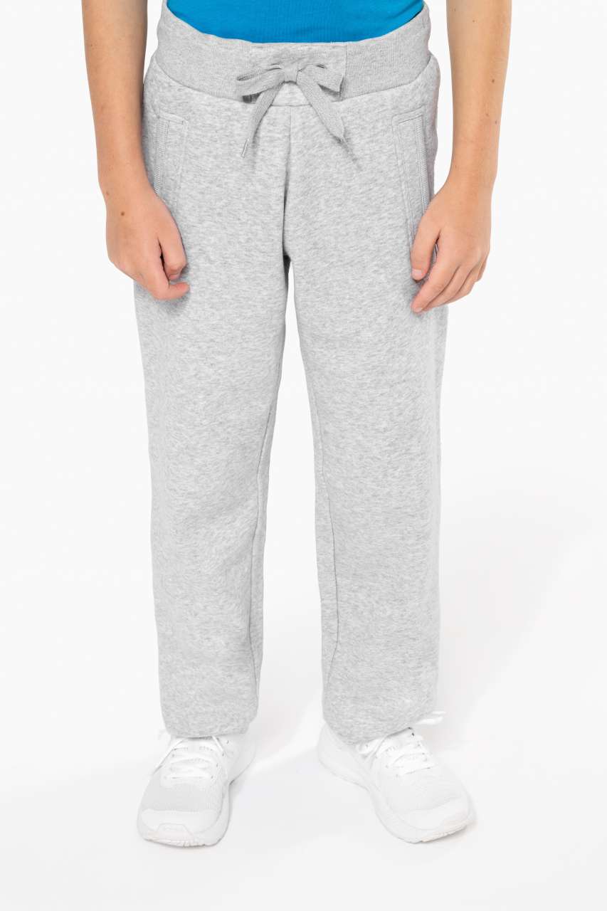 KID'S JOGGING BOTTOMS - Black - modelimageurl