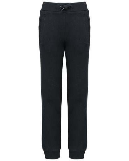KID'S JOGGING BOTTOMS - Black - colorimageurl