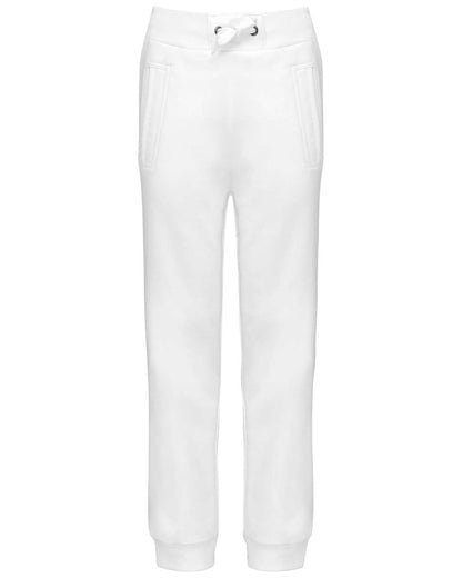 KID'S JOGGING BOTTOMS - White - colorimageurl