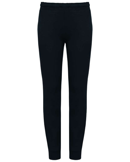 KIDS FLEECE TROUSERS - Black - colorimageurl