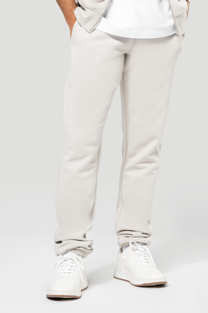 MEN’S ECO-FRIENDLY FLEECE PANTS - Black - modelimageurl