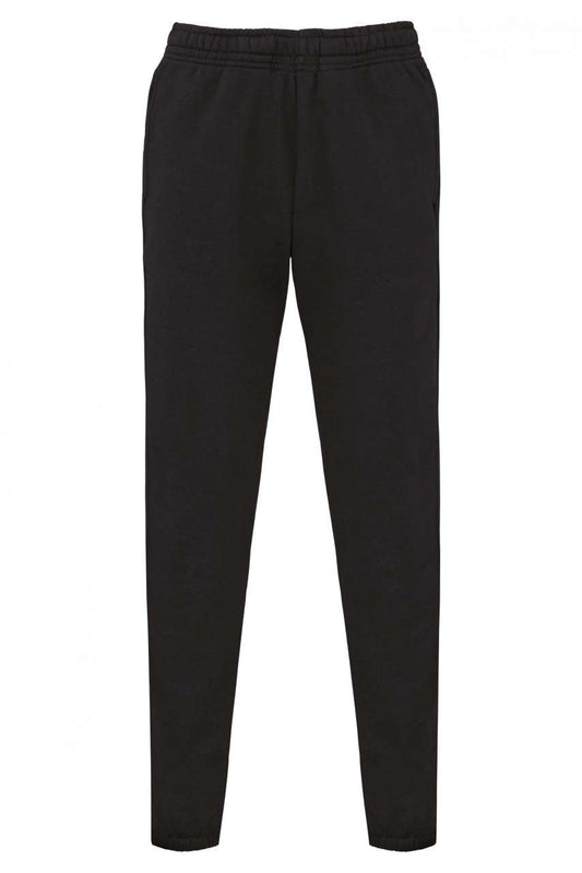 MEN’S ECO-FRIENDLY FLEECE PANTS - Black - colorimageurl