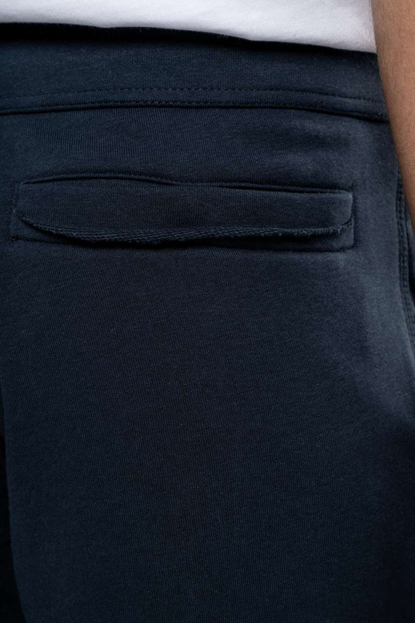 UNISEX FRENCH TERRY BERMUDA SHORTS - Black - Additional