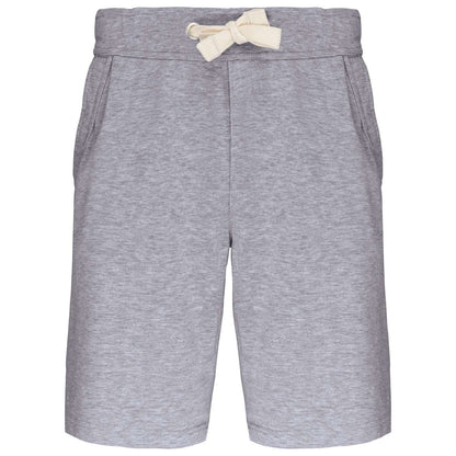 UNISEX FRENCH TERRY BERMUDA SHORTS - Oxford Grey - Main