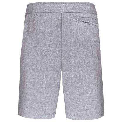 UNISEX FRENCH TERRY BERMUDA SHORTS - Oxford Grey - Additional