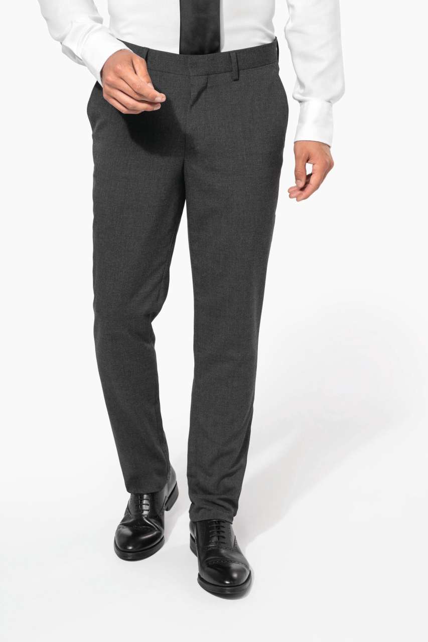 MEN'S TROUSERS - Anthracite Heather - modelimageurl
