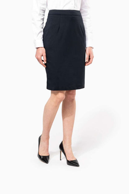 PENCIL SKIRT - Anthracite Heather - modelimageurl