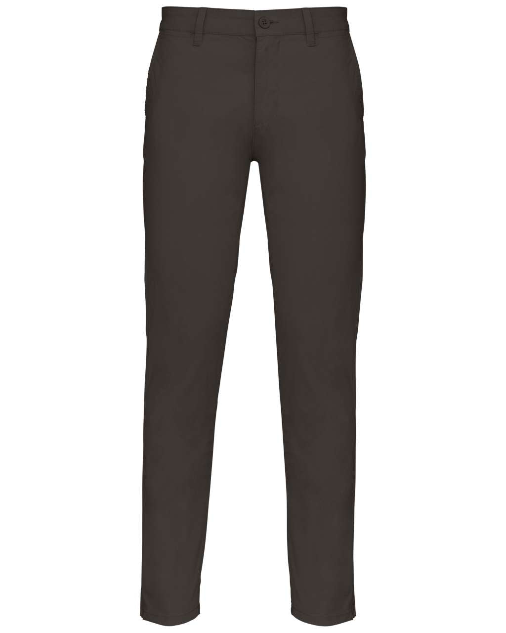 MEN'S CHINO TROUSERS - Dark Grey - colorimageurl