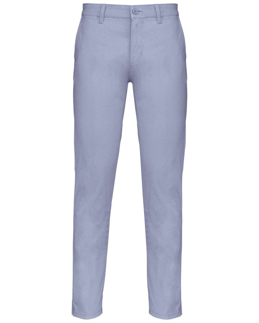 MEN'S CHINO TROUSERS - Kentucky Blue - colorimageurl