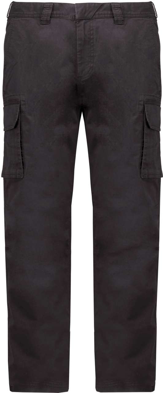 MEN'S MULTIPOCKET TROUSERS - Dark Grey - colorimageurl