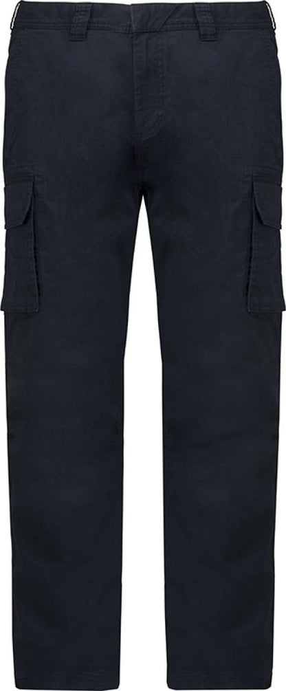 MEN'S MULTIPOCKET TROUSERS - Dark Navy - colorimageurl