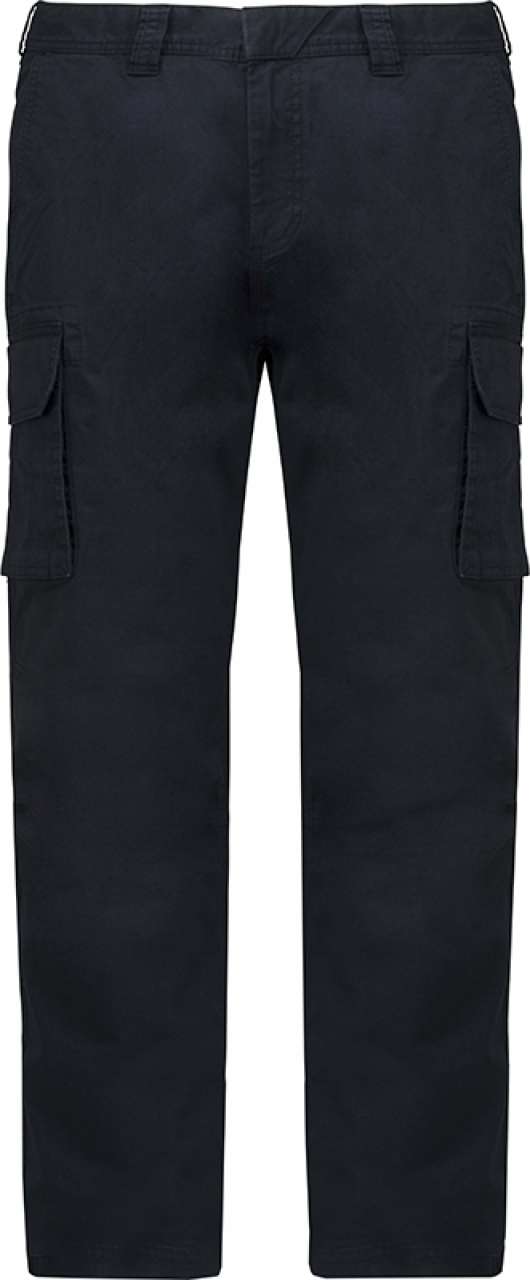 MEN'S MULTIPOCKET TROUSERS - Dark Navy - colorimageurl