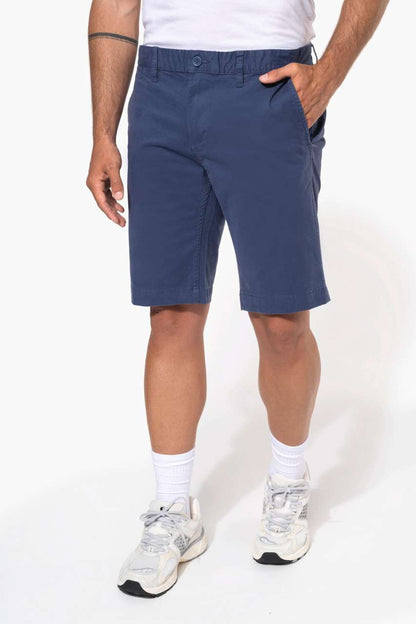 MEN'S CHINO BERMUDA SHORTS - Beige - modelimageurl