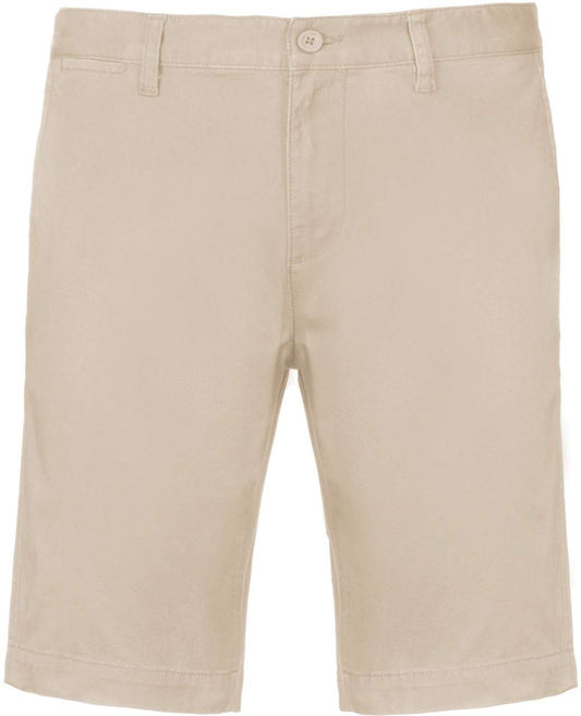 MEN'S CHINO BERMUDA SHORTS - Beige - colorimageurl