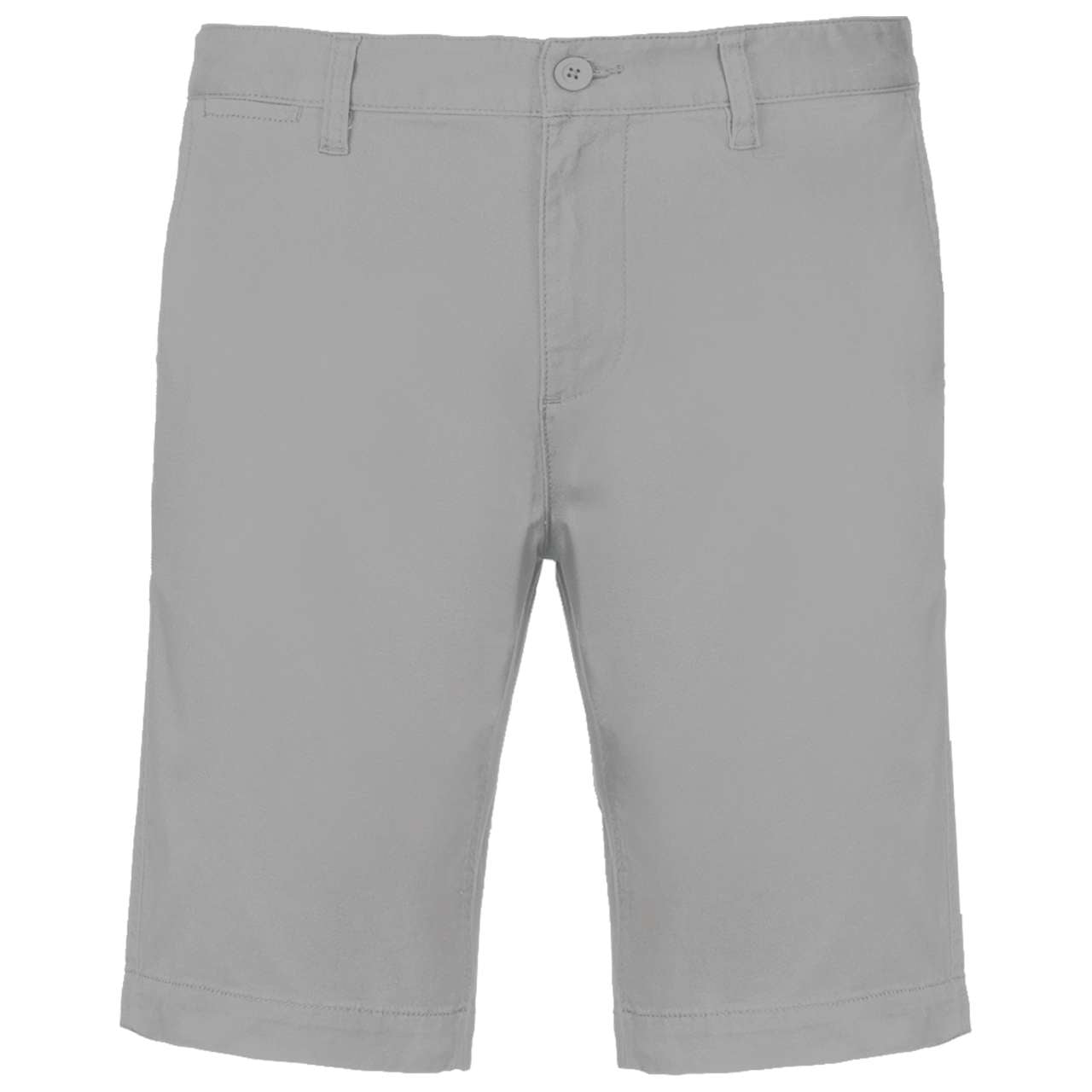 MEN'S CHINO BERMUDA SHORTS - Fine Grey - colorimageurl