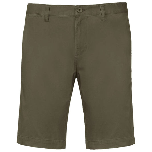 MEN'S CHINO BERMUDA SHORTS - Light Khaki - colorimageurl