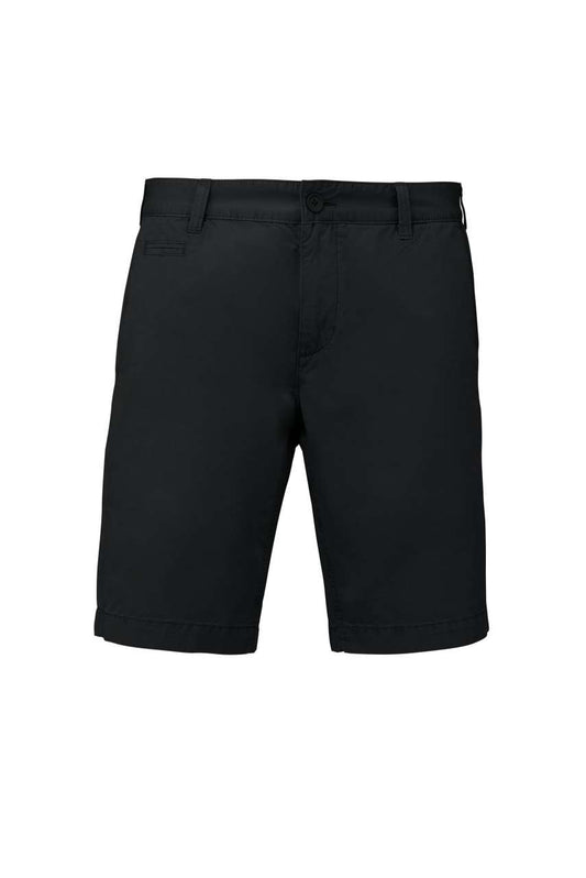 MEN'S WASHED EFFECT BERMUDA SHORTS - Washed Charcoal - colorimageurl