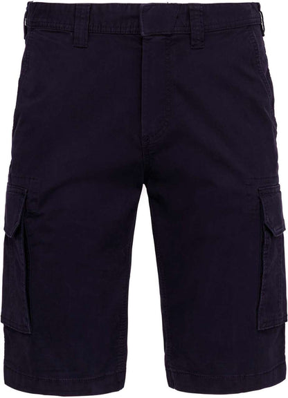MEN'S MULTIPOCKET BERMUDA SHORTS - Dark Navy - colorimageurl
