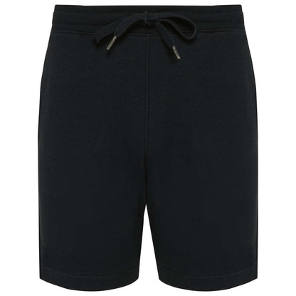 MEN'S ECO-FRIENDLY FRENCH TERRY BERMUDA SHORTS - Black - colorimageurl