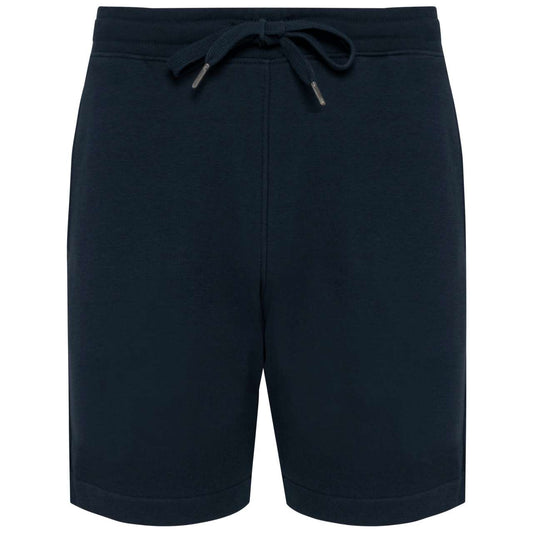 MEN'S ECO-FRIENDLY FRENCH TERRY BERMUDA SHORTS - Navy - colorimageurl